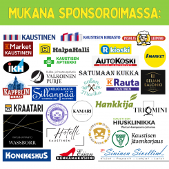 Kuva, jossa sponsorien logot.