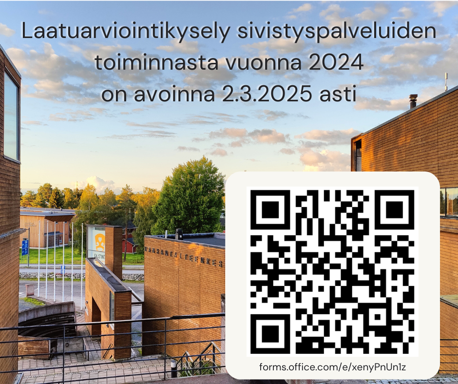 Laatuarviointikysely sivistyspalveluiden toiminnasta vuonna 2024 on avoinna