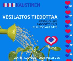 Vesilukemien ilmoittaminen vesilaskutusta 2025 varten