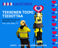 Tekninen toimi pyytää palautetta kunnan viheralueiden kunnosta