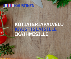 Kunta tarjoaa kotiateriapalveluja yli 75-vuotiaille kuntalaisille