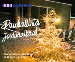 Kunnanvirasto suljettuna joulunaikaan