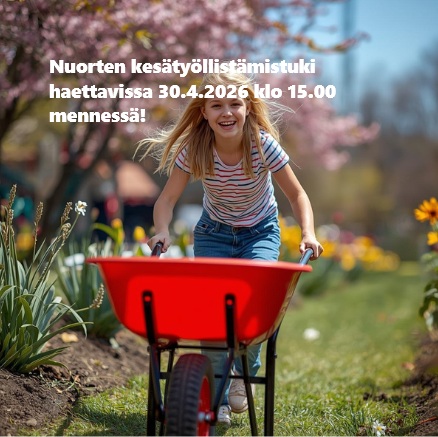 Nuorten kesätyöllistämistuki 2026