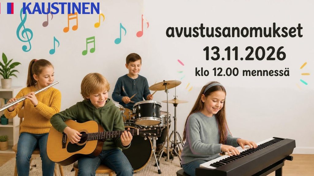 Avustusanomukset Kaustisen kunnan vuoden 2027 talousarviooon